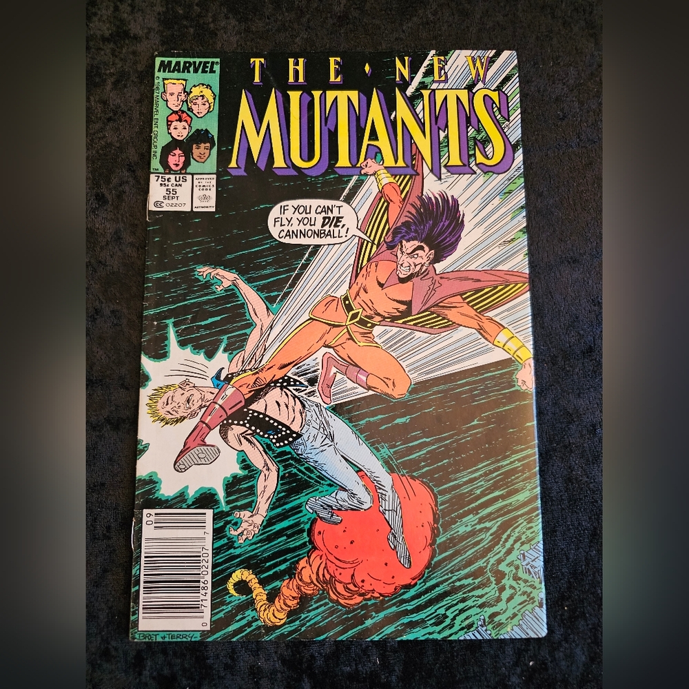 Marvel The New Mutants #55, 1987